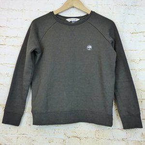 Arbor Snowboards Cornerstone  Sweatshirt Womens M Gray Crew Neck Gorpcore